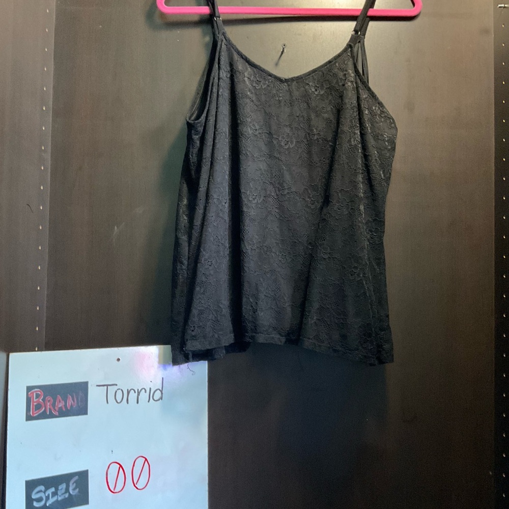 LastChanceB4GoodWill Torrid Black Camisole Top